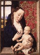 BOUTS, Dieric the Elder Mary and Child fgd France oil painting artist